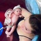 pôrod, fotografie z pôrodu, pôrodnica, placenta, novorodenec, realita pôrodu