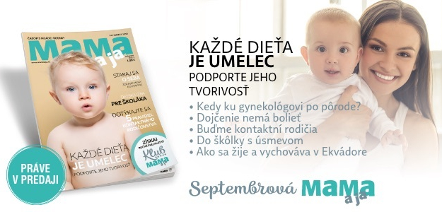 Prežite lepší september s nami! MAMA a ja je už v PREDAJI