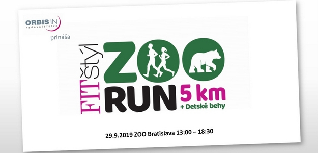 Pridaj sa k nám na ZOO RUN. Bežíme pre dobrú vec!