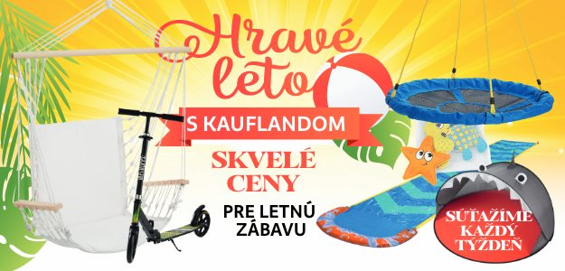 Hravé leto s Kauflandom