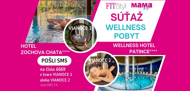 Vianočná SMS súťaž – Vyhrajte exkluzívne wellness pobyty!