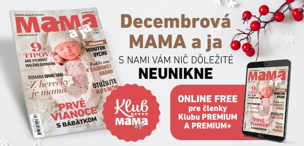 DECEMBROVÁ MAMA a ja: Vo sviatočnom šate