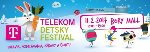 Hravo a zdravo s Telekom Detským Festivalom