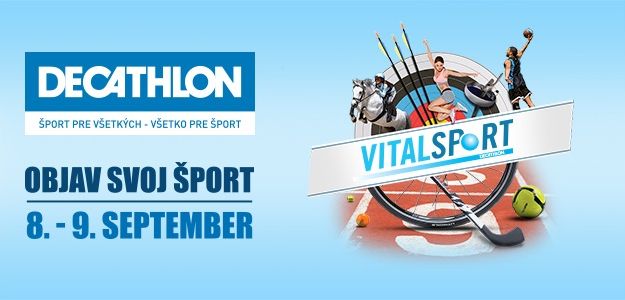 Septembrový Vitalsport v Decathlone