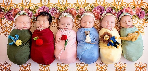 Fotogaléria: Roztomilé bábätká ako Disney princezné