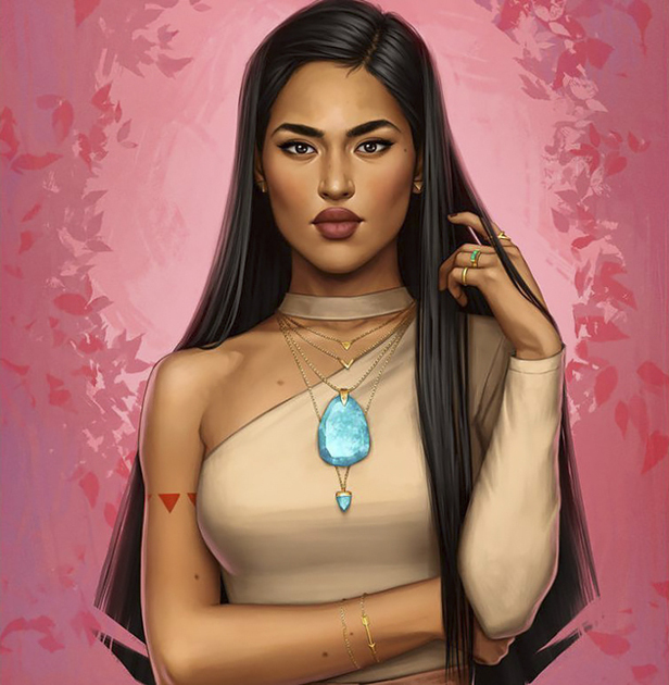 Pocahontas princezná