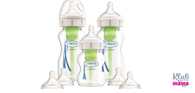 VYHRAJTE štartovaciu sadu jedinečných dojčenských fliaš DrBrown's
