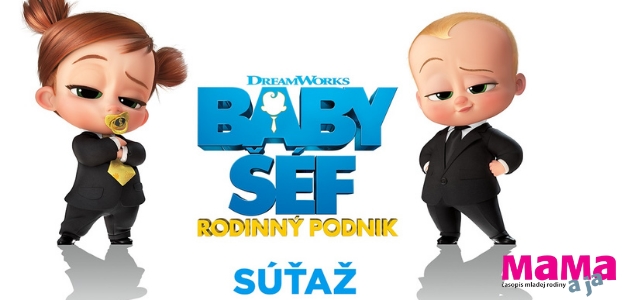 SÚŤAŽ: Do kín sa vracia milovaný animák Baby šéf a vy s ním môžete vyhrať super ceny!