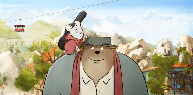 Vyhrajte lístky na ručne kreslený animovaný film Myška a medveď na cestách!