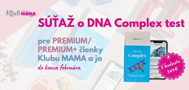 Súťaž: Vyhrajte DNA Complex test v hodnote viac ako 300 eur